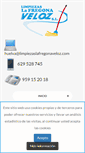 Mobile Screenshot of limpiezaslafregonaveloz.com
